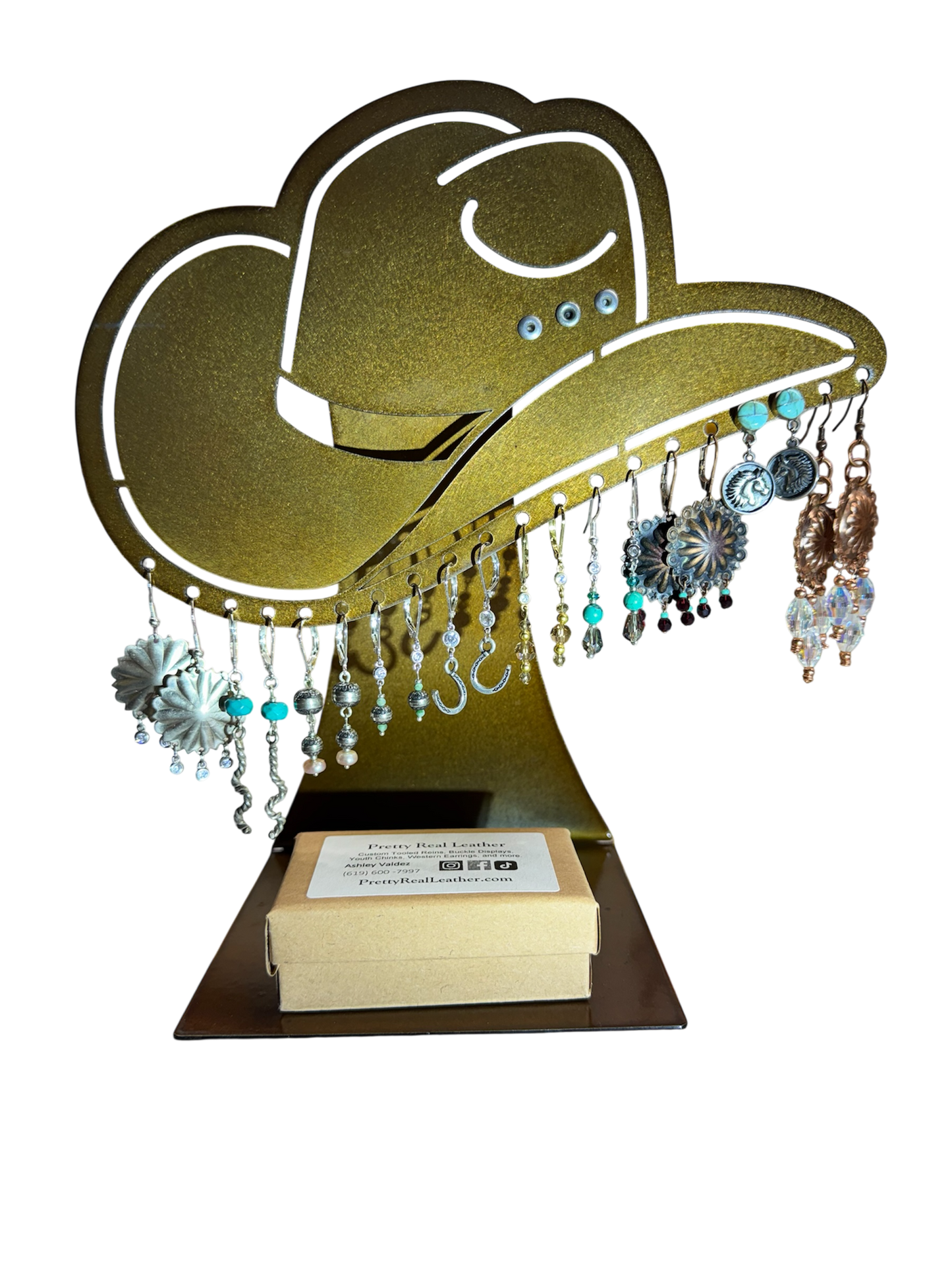 10 Earring Set Hat Display
