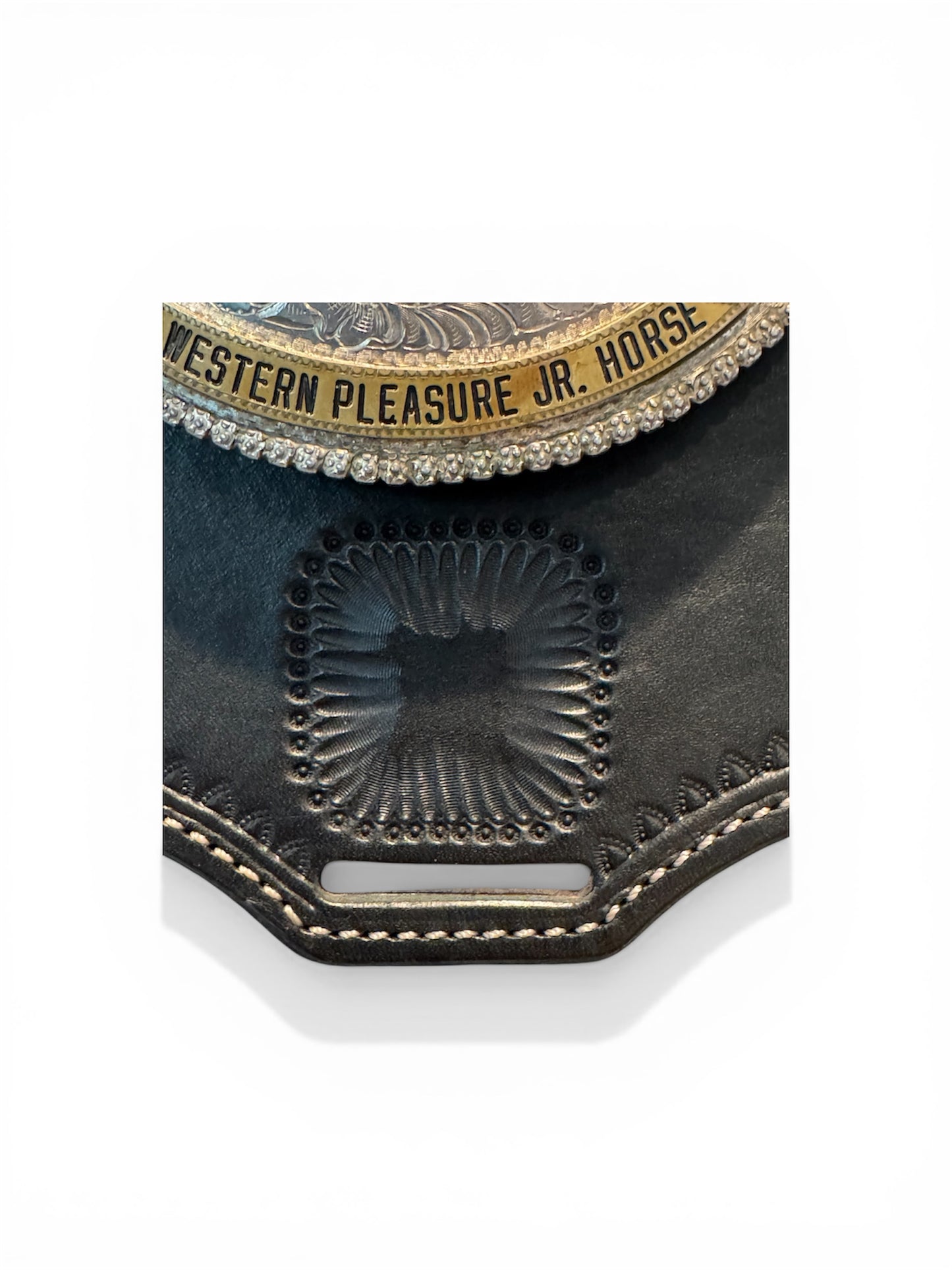 Black Single Buckle Display- Sawtooth