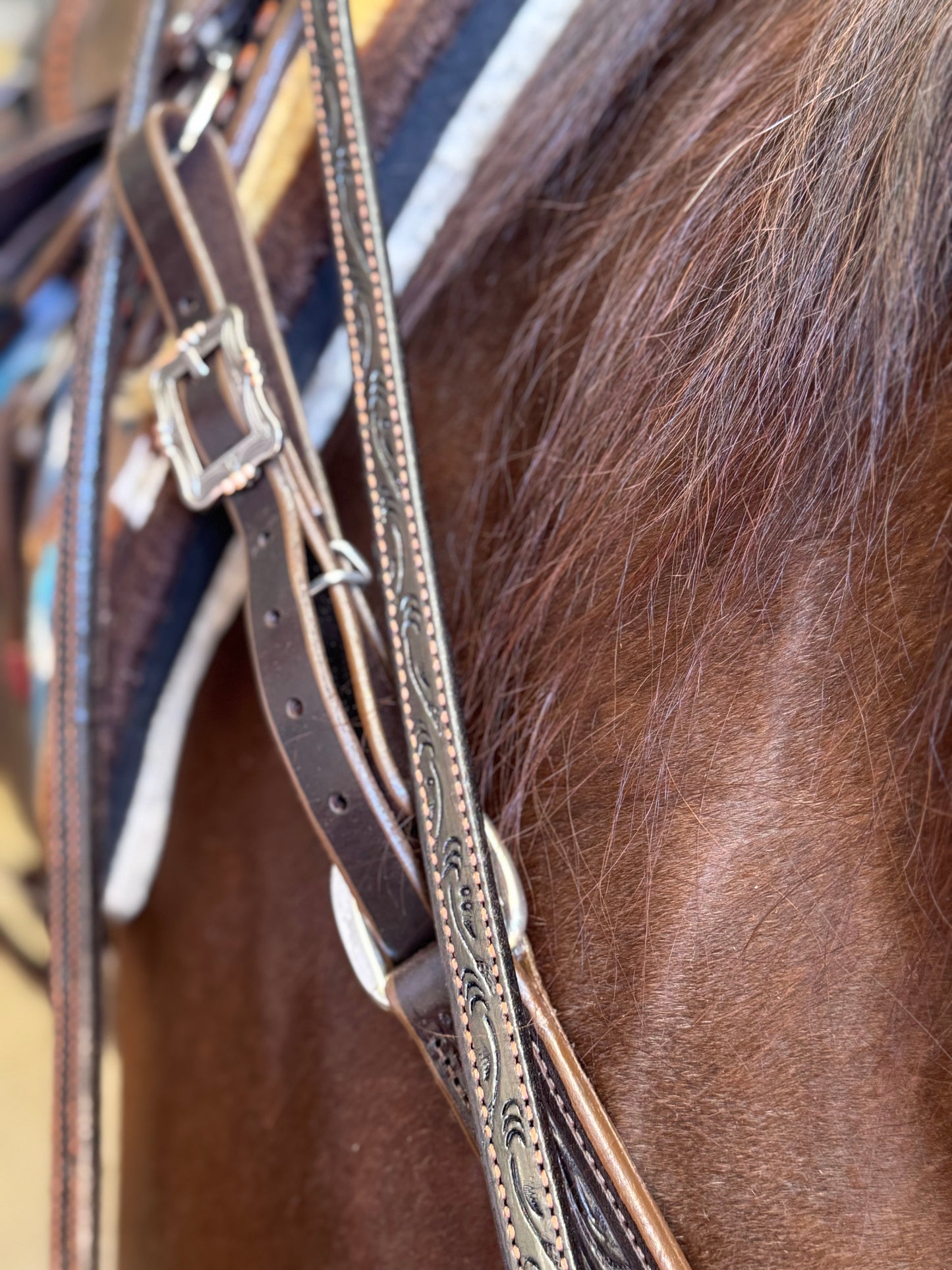 DESIGN-YOUR-OWN-CUSTOM: 8ft Tooled 5/8” Reins
