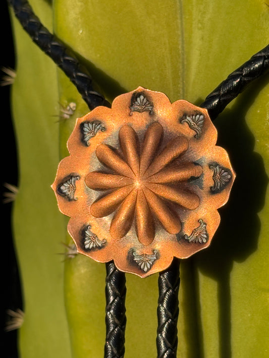 Copper- 1.5 inch- Night Blossom- Floral Center