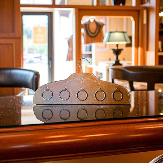 Genuine Leather Wild Rag/Scarf Holder/Hanger