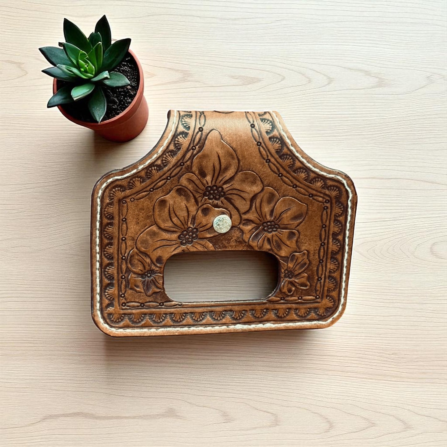 3-Flower Hand Towel Holder