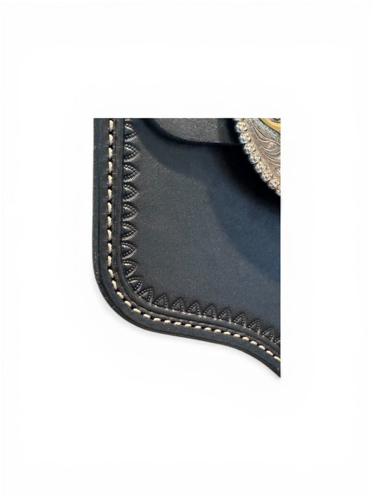 Black Single Buckle Display- Sawtooth