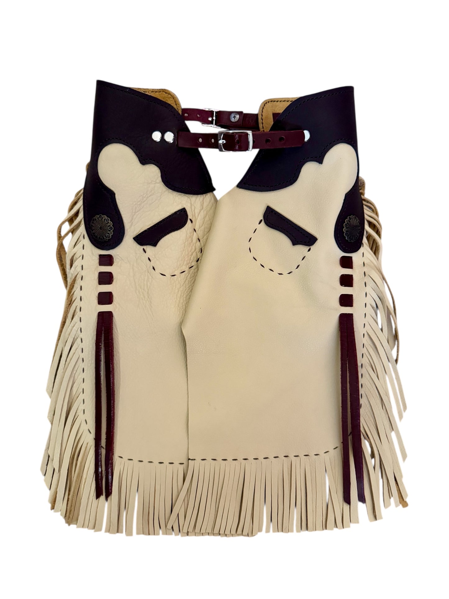 Toddler Chinks: Palomino and Chocolate Yoke: 1.5-3yr