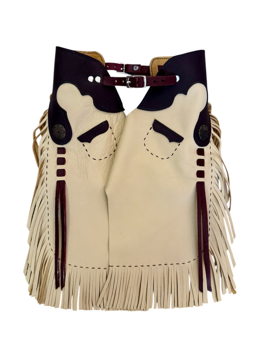 Toddler Chinks: Palomino and Chocolate Yoke: 1.5-3yr