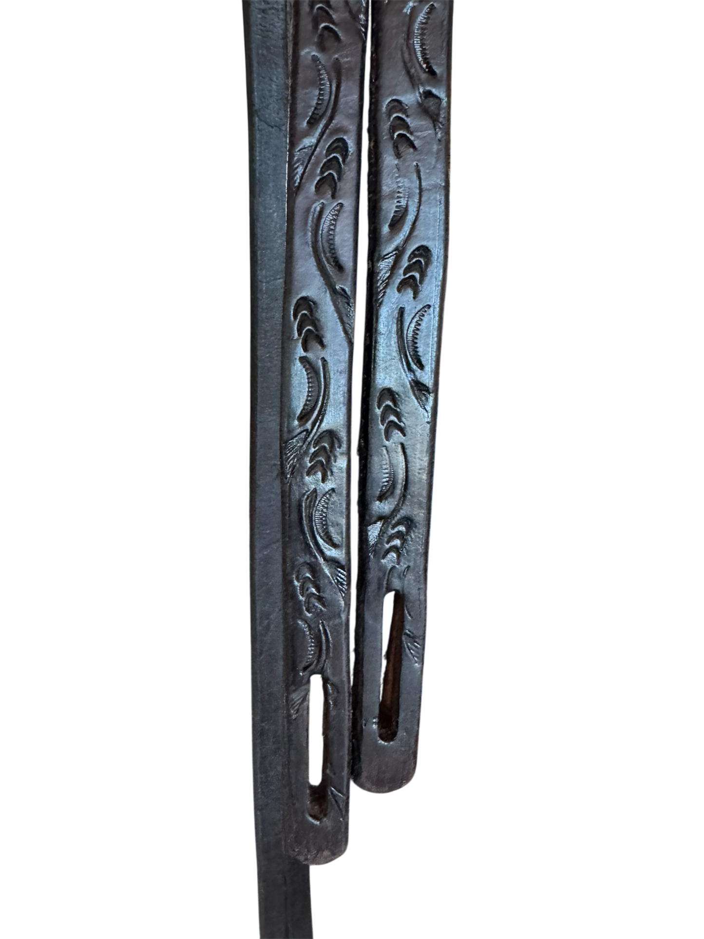5/8” 8ft Split Rein- Slotted- Arrow Design- Full Length Tool- Chocolate Color- Weight on Bit