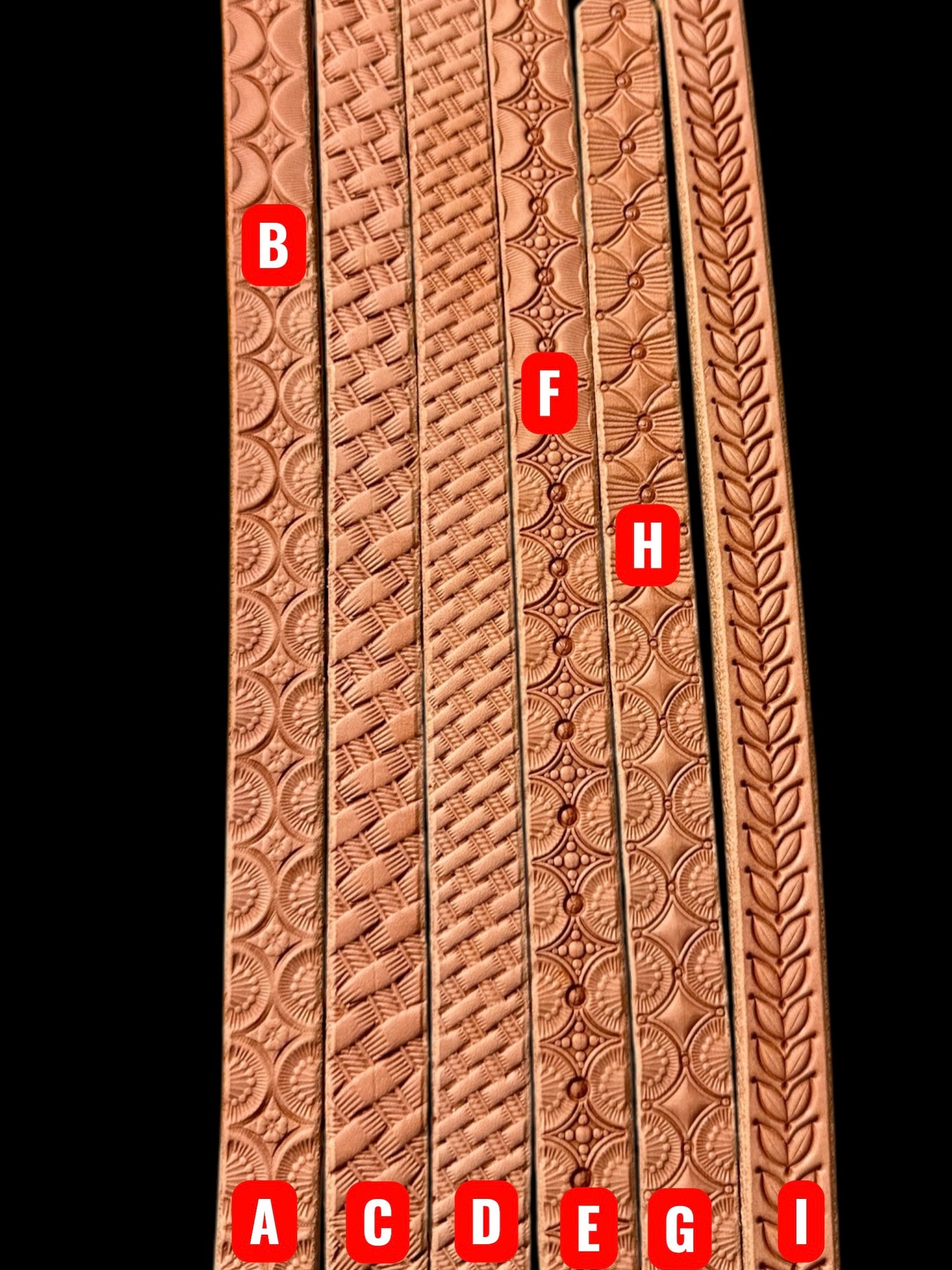 DESIGN-YOUR-OWN-CUSTOM: 8ft Tooled 5/8” Reins