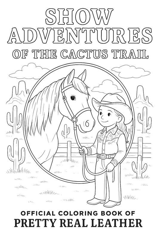 Coloring Book- Ranch Horse Show- Digital Copy